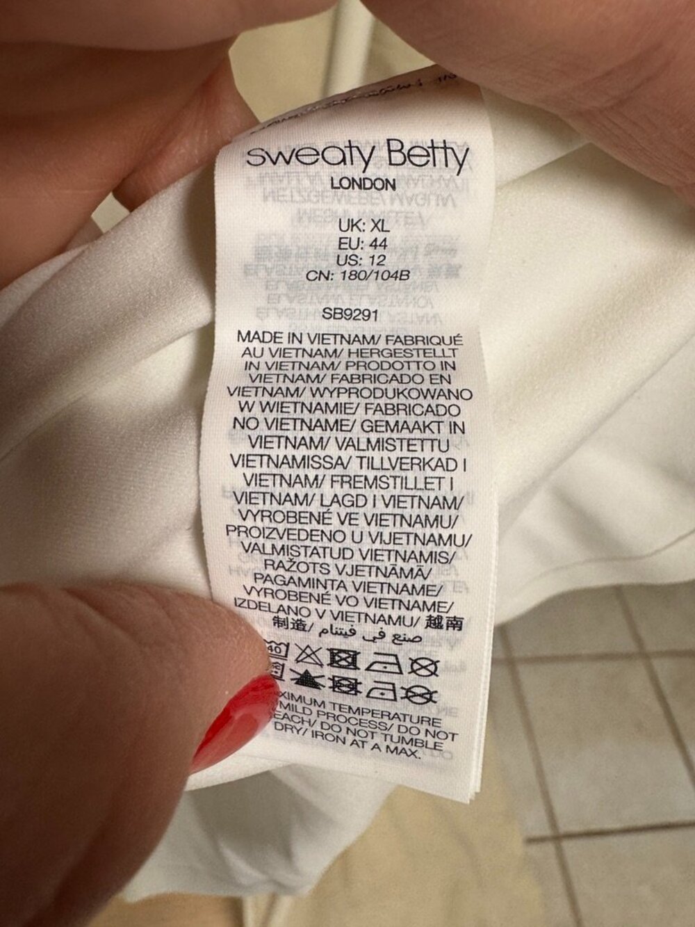 Sweaty Betty Womens Power Match Point Tennis Golf Tank Vest - Picture 5 of 6